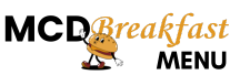 MCD Breakfast menu logo