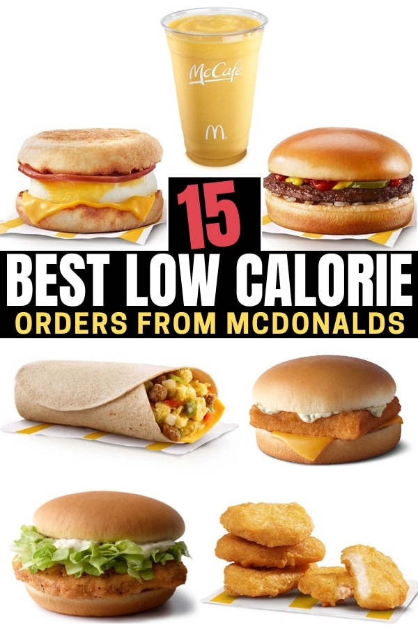 Mcdonalds Calories